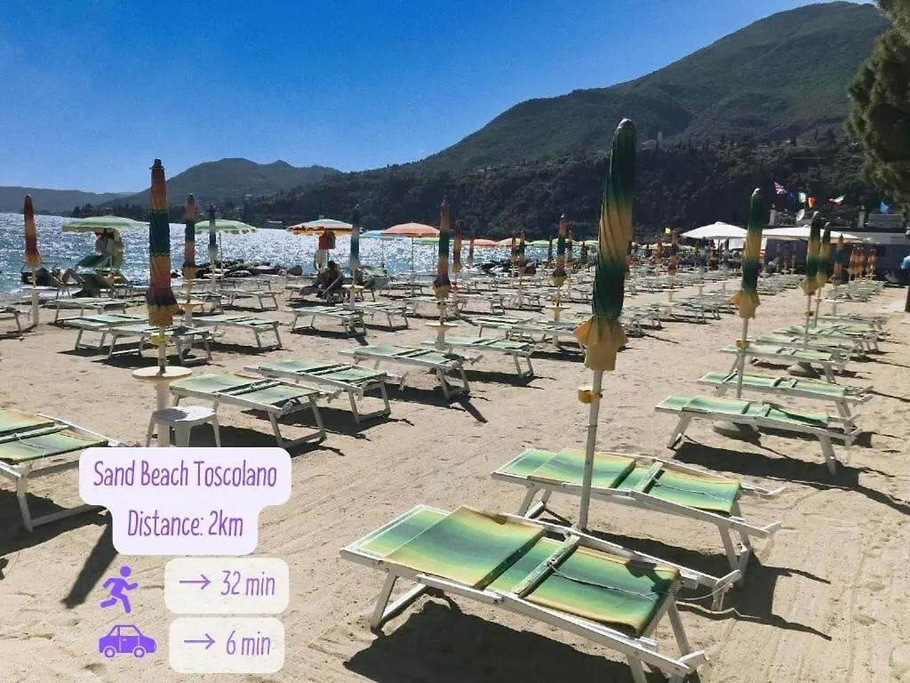 Panorama Lake View, Pool & Garden, 2 Bathrooms, Kingsize & Single-Beds, Fast Internet Toscolano Maderno