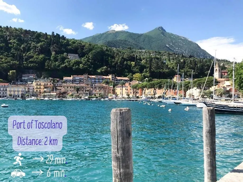 Seeblick Lockoff Apartment, Pool&Garten, Terrasse Toscolano-Maderno Italien