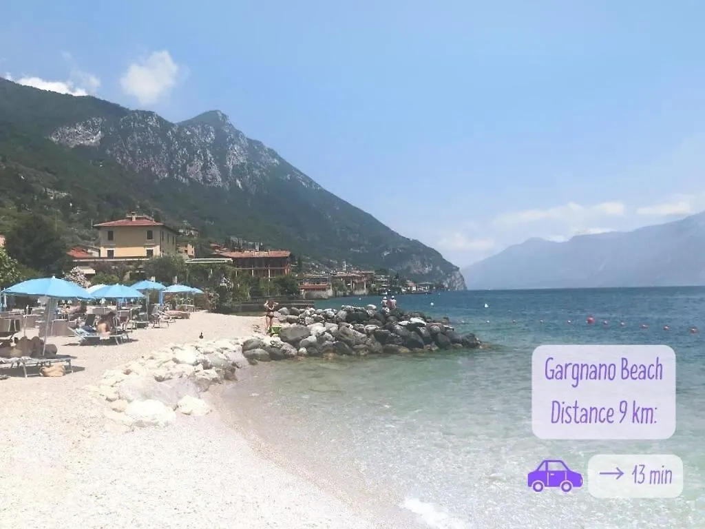 Panorama Lake View, Pool & Garden, 2 Bathrooms, Kingsize & Single-Beds, Fast Internet Toscolano Maderno 0*,  Italy
